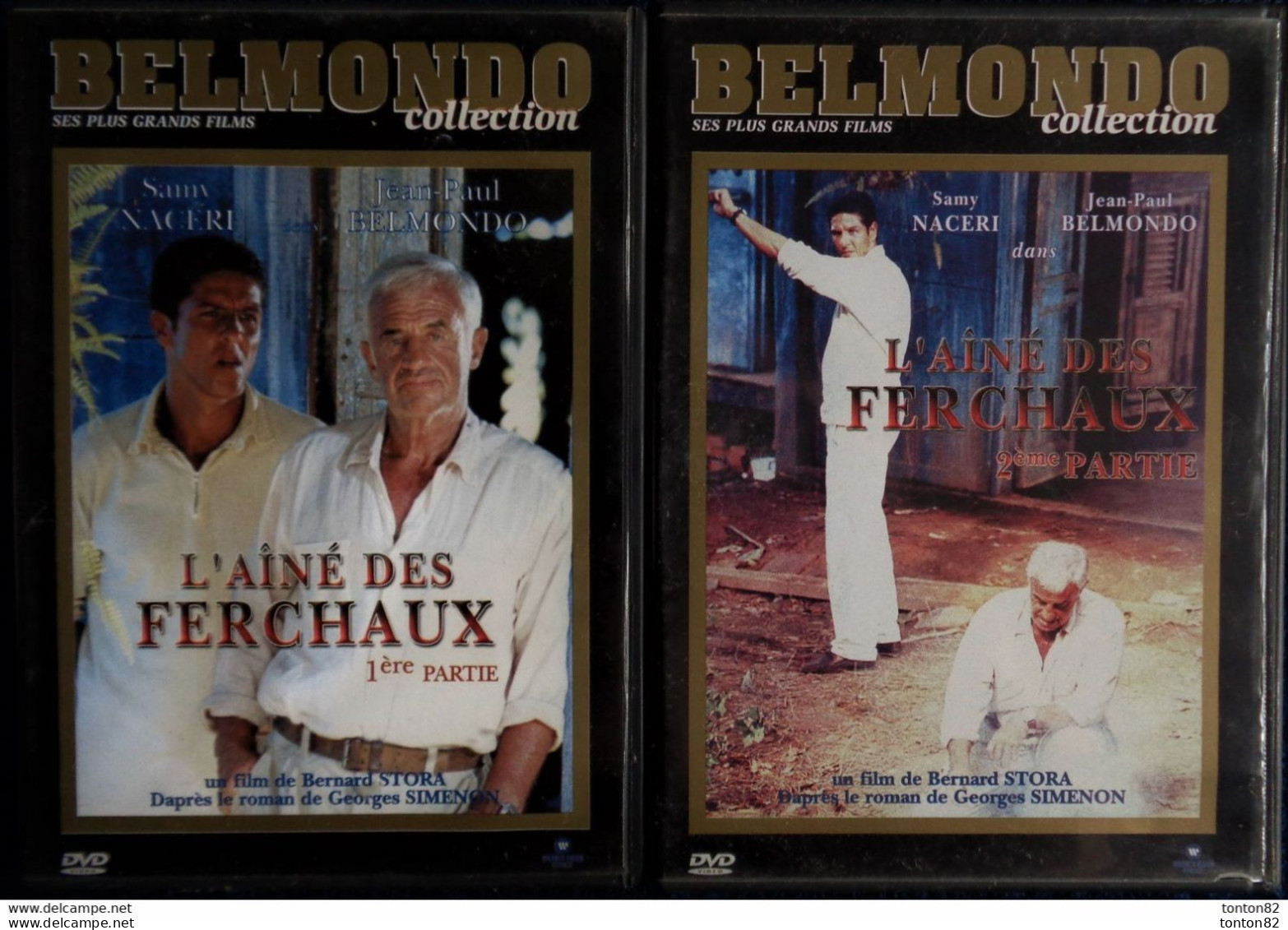 L’aîné Des Ferchaux - 1ère & 2ème Partie ( 2 DVD ) - Jean-Paul Belmondo - Samy Naceri - Julie Depardieu . - Commedia