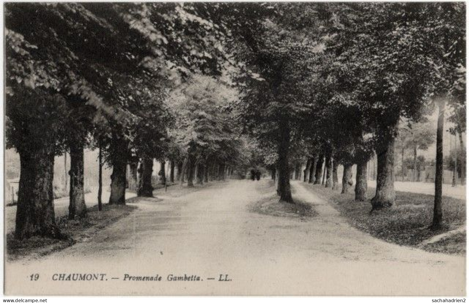 52. CHAUMONT. Promenade Gambetta. 19 - Chaumont