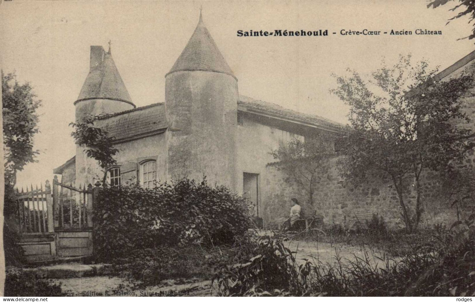 51 , Cpa SAINTE MENEHOULD , Crève Coeur , Ancien Chateau  (14666.V24) - Sainte-Menehould