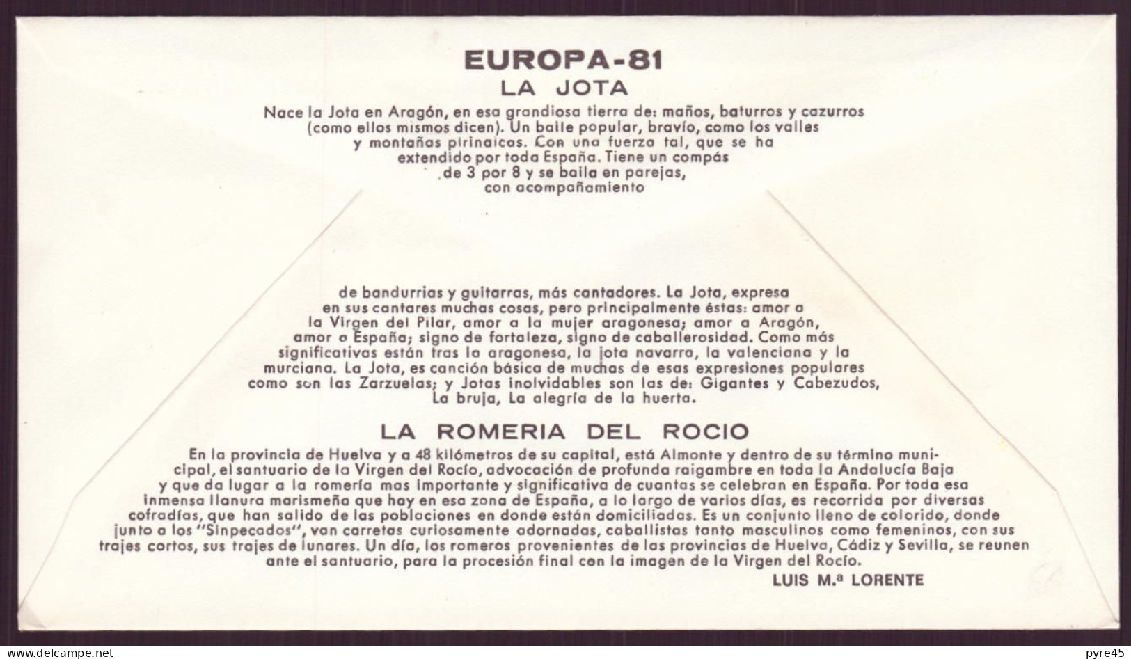 Espagne, FDC, Enveloppe Du 4 Mai 1981 à Madrid " Europa " - FDC