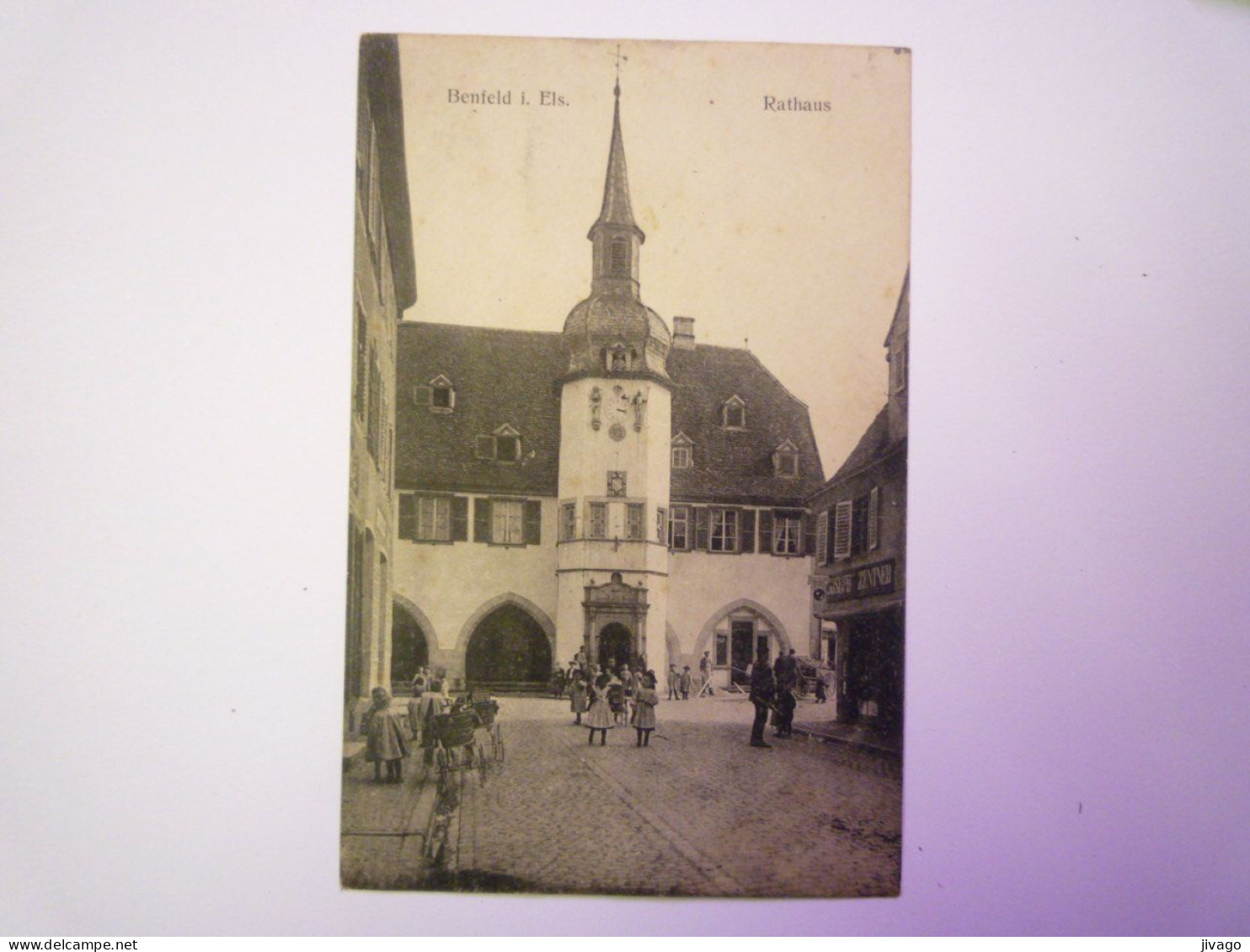 2024 - 1631  BENFELD  (Bas-Rhin)  :  RATHAUS   1920   XXX - Benfeld