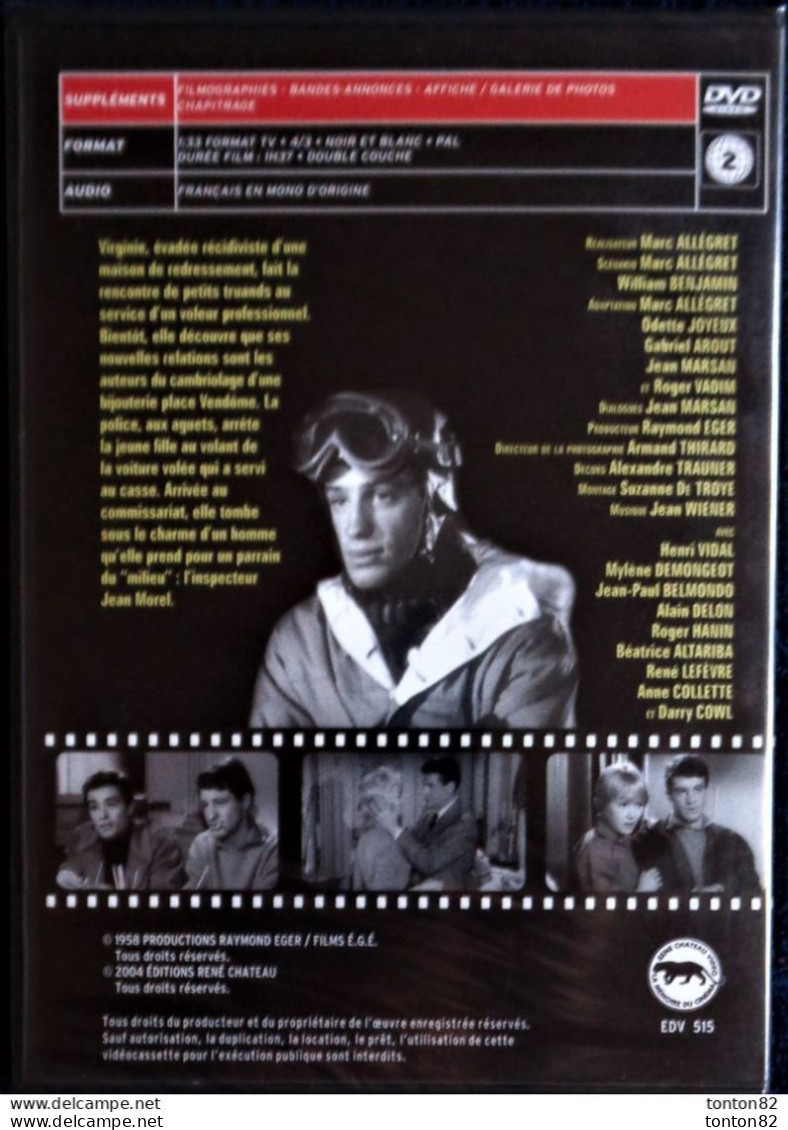 Sois Belle Et Tais-toi -  Film De Marc Allegret - Jean-Paul Belmondo - Mylène Demongeot -  Alain Delon - Roger Hanin . - Policiers