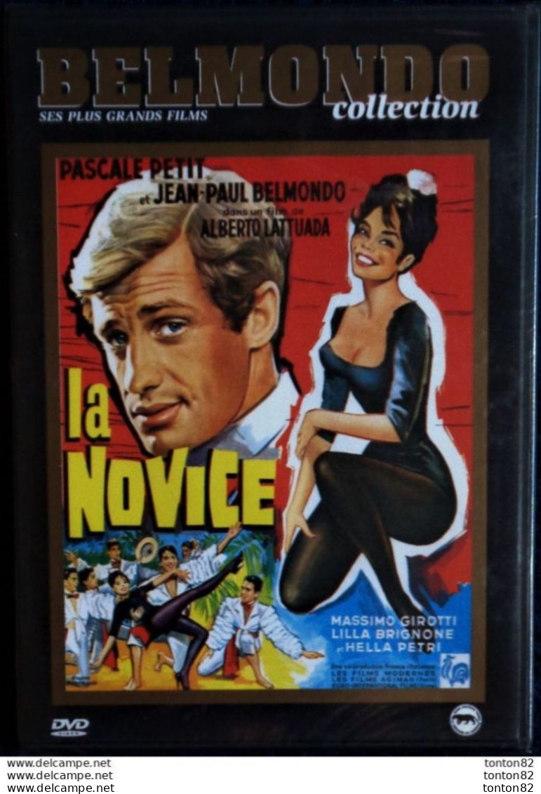 La Novice - Jean-Paul Belmondo - Pascale Petit . - Krimis & Thriller