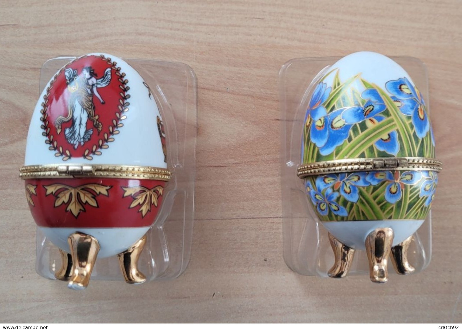 Lot De 2 Oeufs Procelaine - Eggs