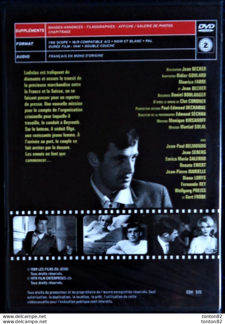 Échappement Libre - Film De Jean Becker - Jean-Paul Belmondo - Jean Seberg - Jean-Pierre Marielle . - Politie & Thriller