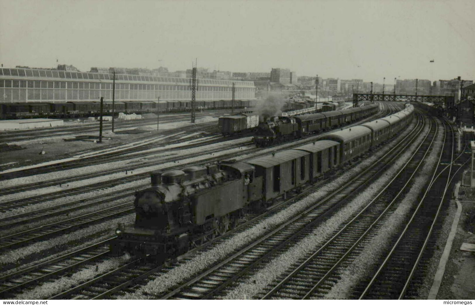 Voies, à Identifier - Cliché J. Renaud - Trains