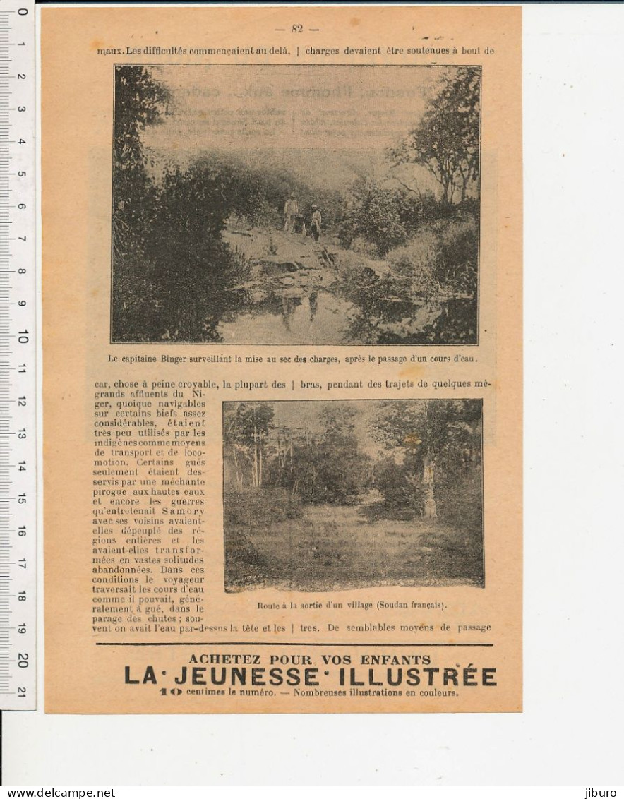 6vues 1904 Souvenirs Du Niger Commandant Capitaine Binger Soudan Français Kérébésoro Aïssata Foudou Oual-Oualé (Walewale - Non Classés