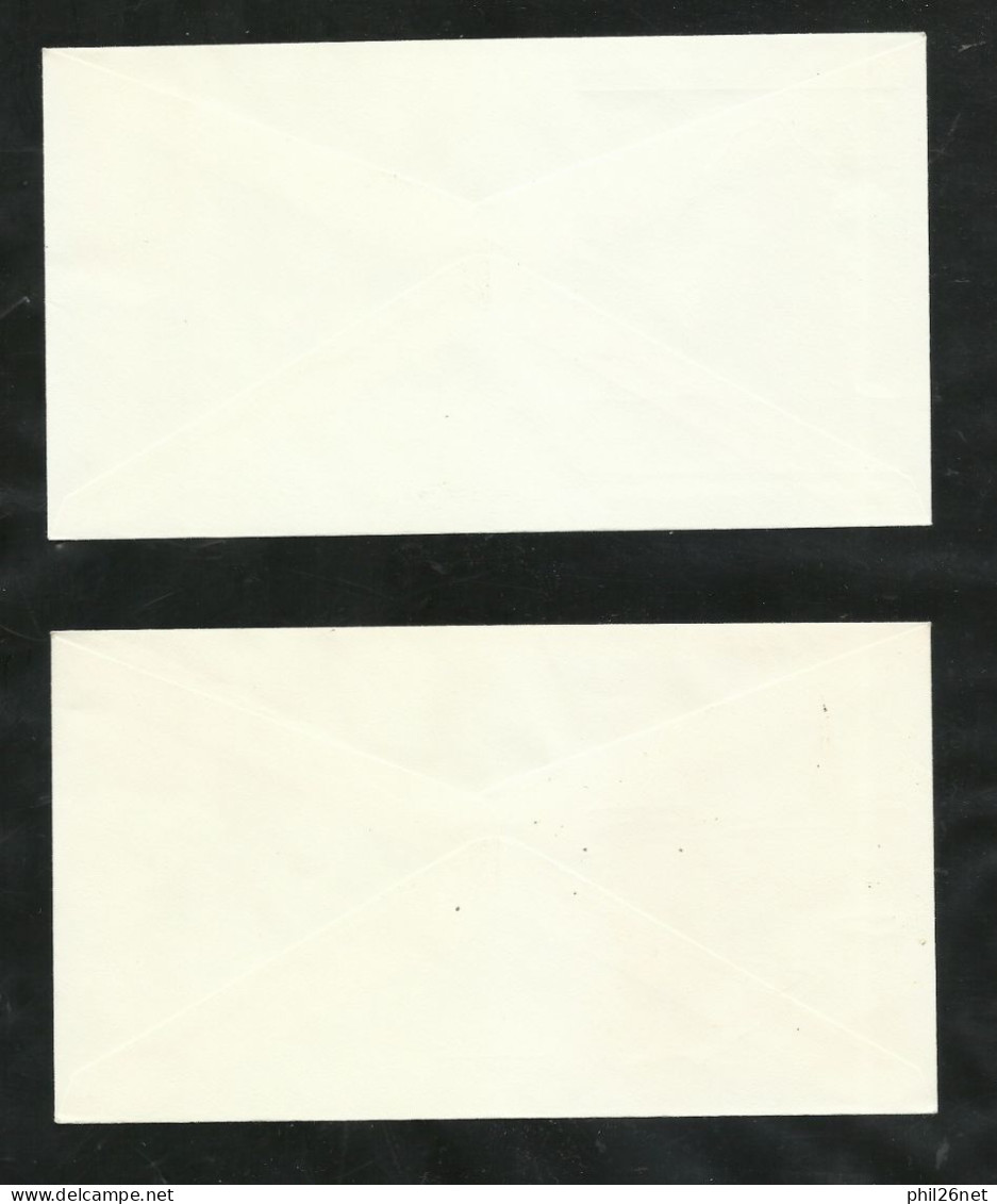 FDC 2 Lettres Premier Jour Illustrées  N° 1380 Paris  Le 23/3/1963 Et N°1389 Caen 1/6/1963   B/TB Voir Scan Soldé  ! ! ! - 1960-1969