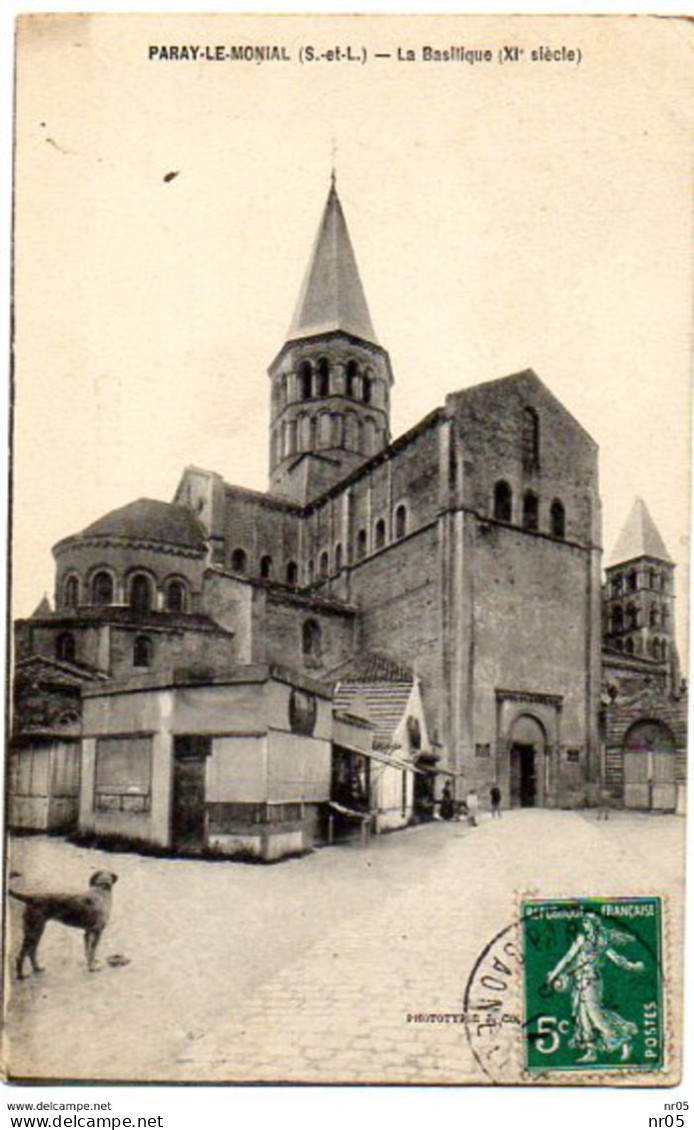 71 - PARAY Le MONIAL - La Basilique ( XI E Siecle )   ( Saone Et Loire ) - Paray Le Monial