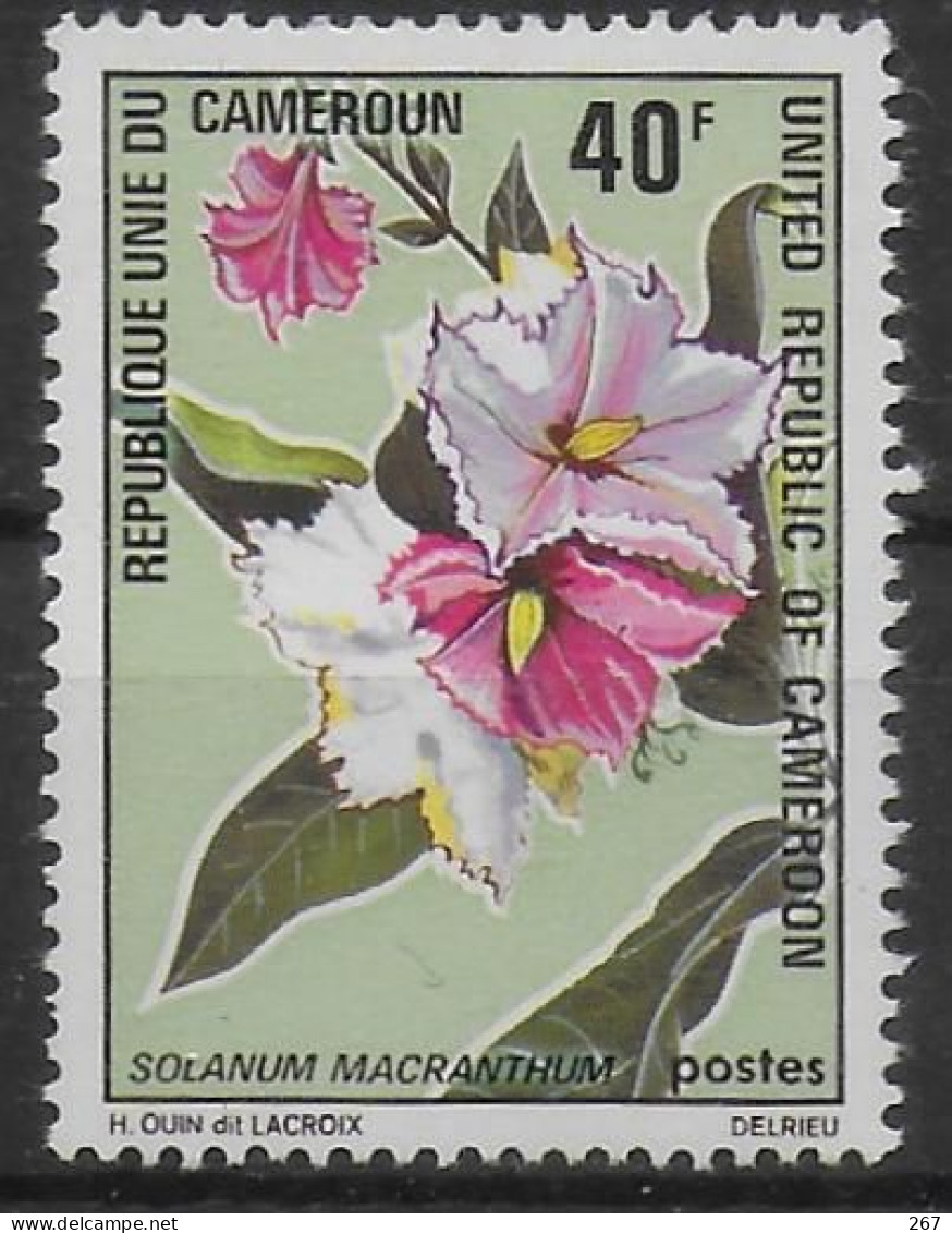 CAMEROUN  N°  526 * *  Fleurs - Autres & Non Classés