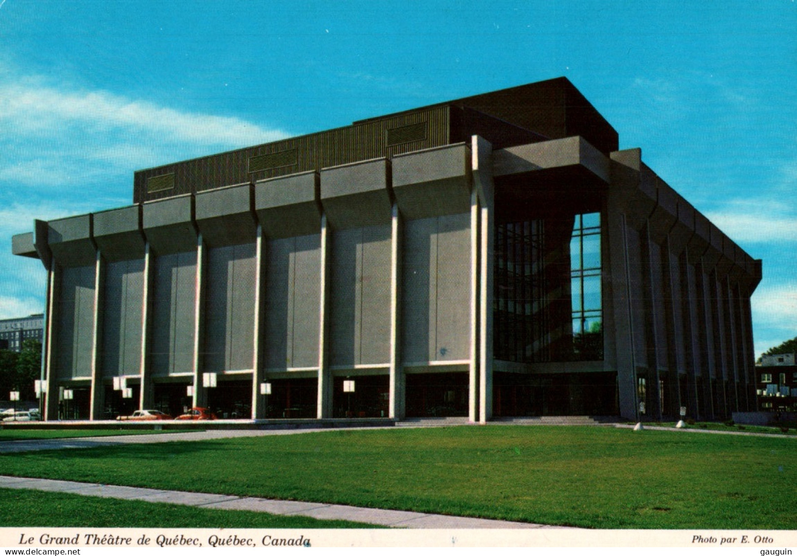 CPM - QUÉBEC - Le Grand Théâtre - Photo E.Otto ... - Otros & Sin Clasificación