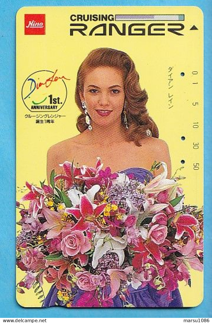 Japan Telefonkarte Japon Télécarte Phonecard -  Girl Frau Women Femme - Publicidad