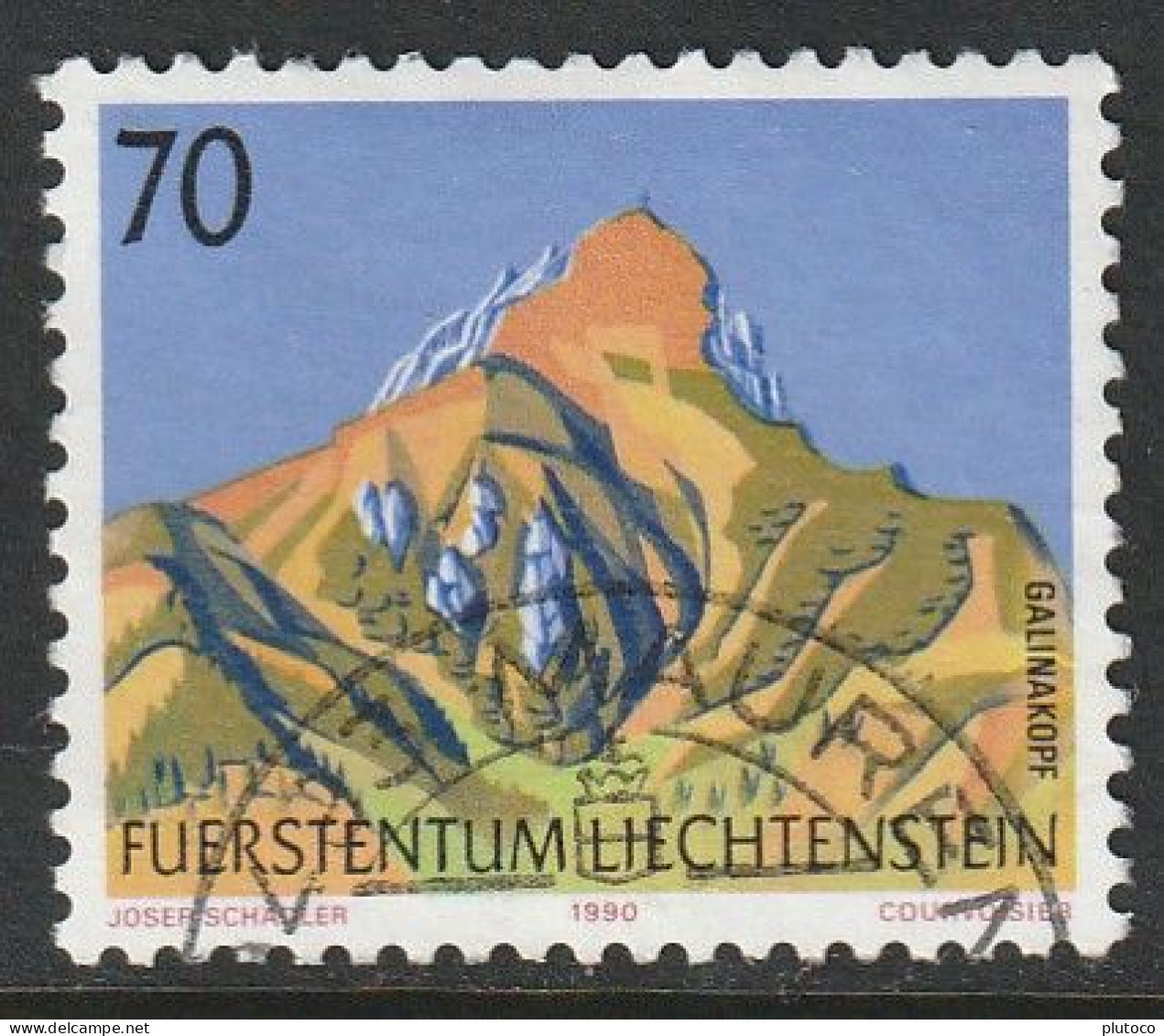 LIECHTENSTEIN, USED STAMP, OBLITERÉ, SELLO USADO, - Other & Unclassified