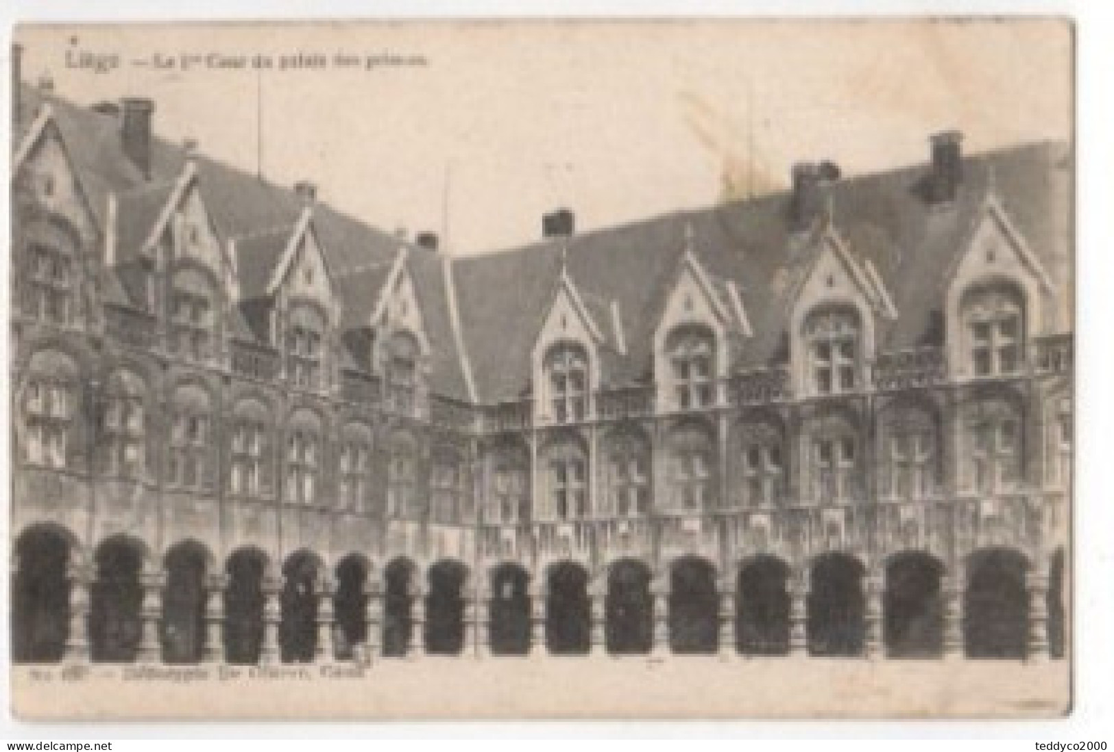 LIEGE La 1.re Court 1902 - Sonstige & Ohne Zuordnung