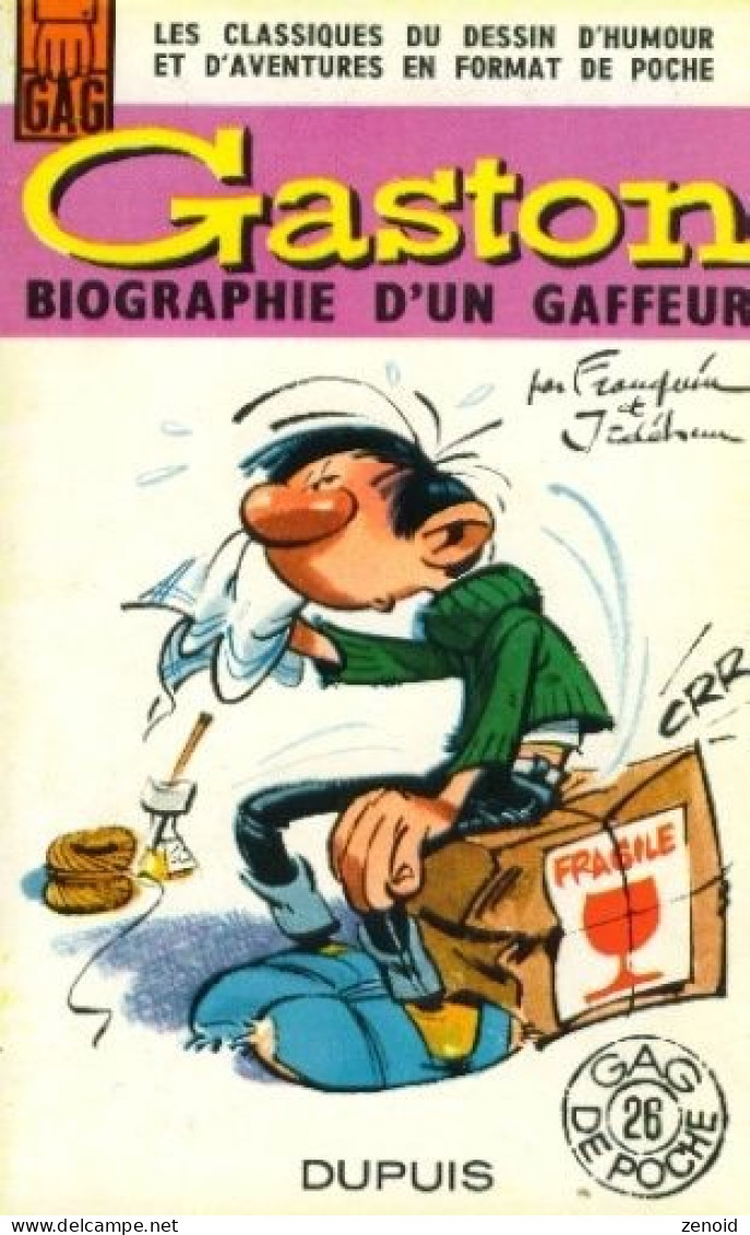 Gaston - Biographie D'un Gaffeur - EO 1965 - Franquin