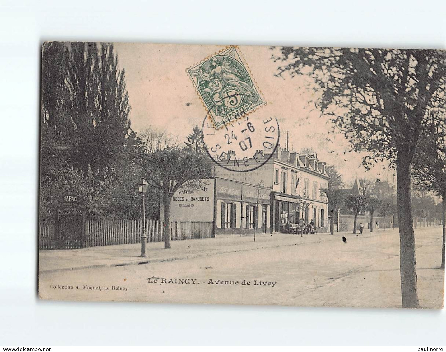 LE RAINCY : Avenue De Livry - état - Le Raincy