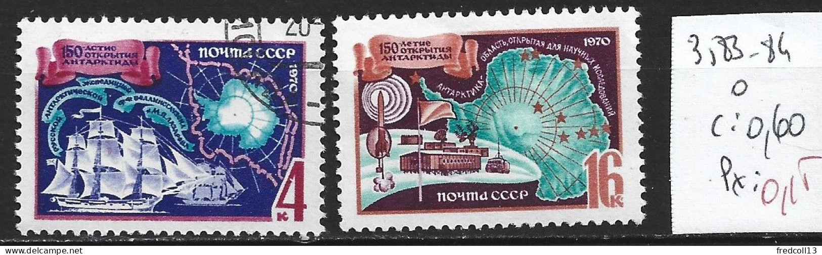 RUSSIE 3583-84 Oblitérés Côte 0.60 € - Used Stamps