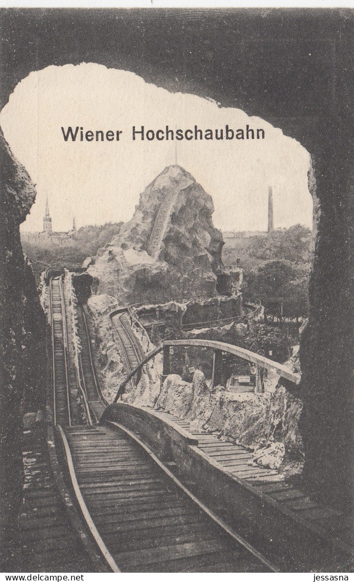 AK - Wien Prater - Die Alte Hochschaubahn - 1930 - Prater