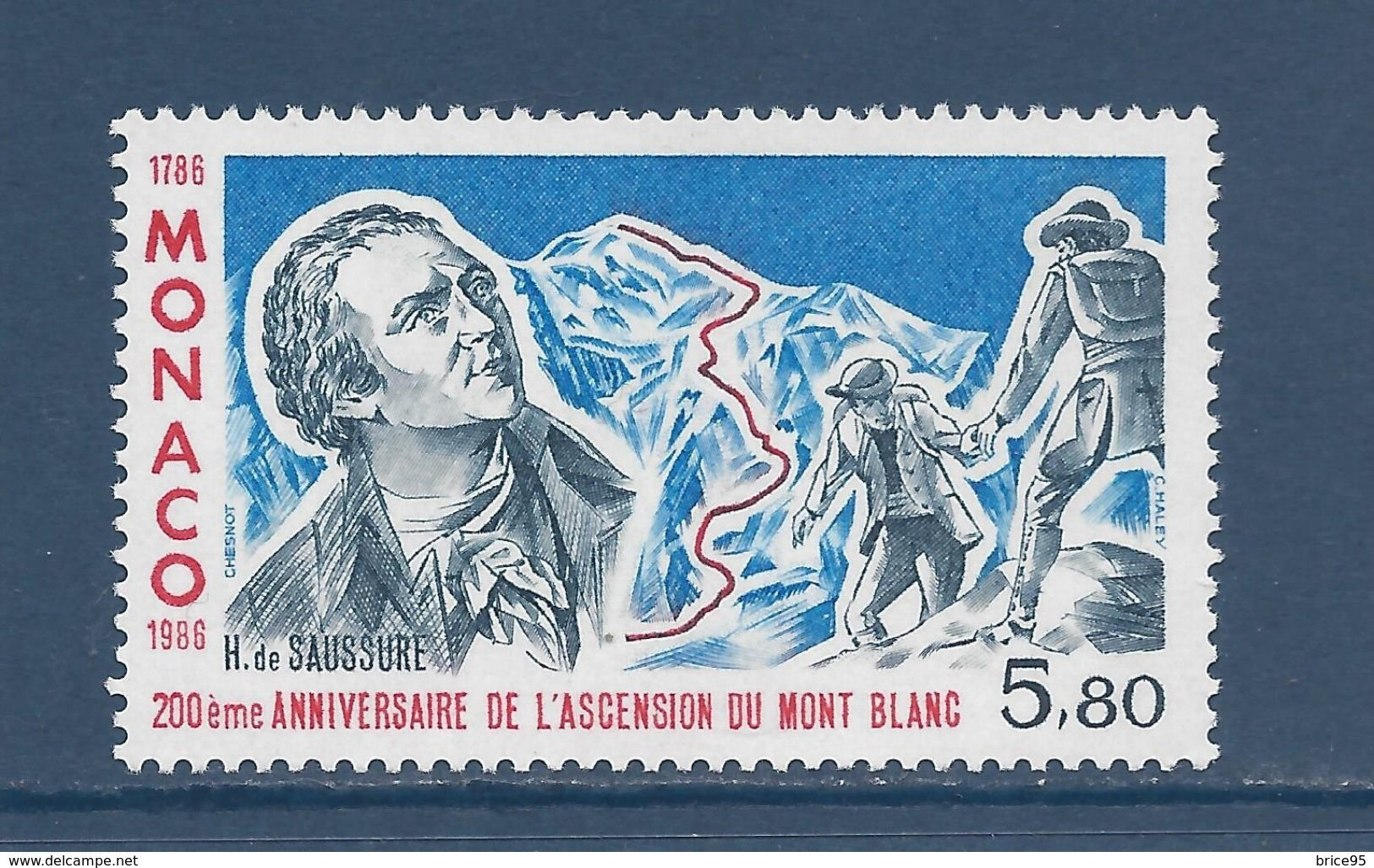 Monaco - YT N° 1556 ** - Neuf Sans Charnière - 1986 - Ongebruikt