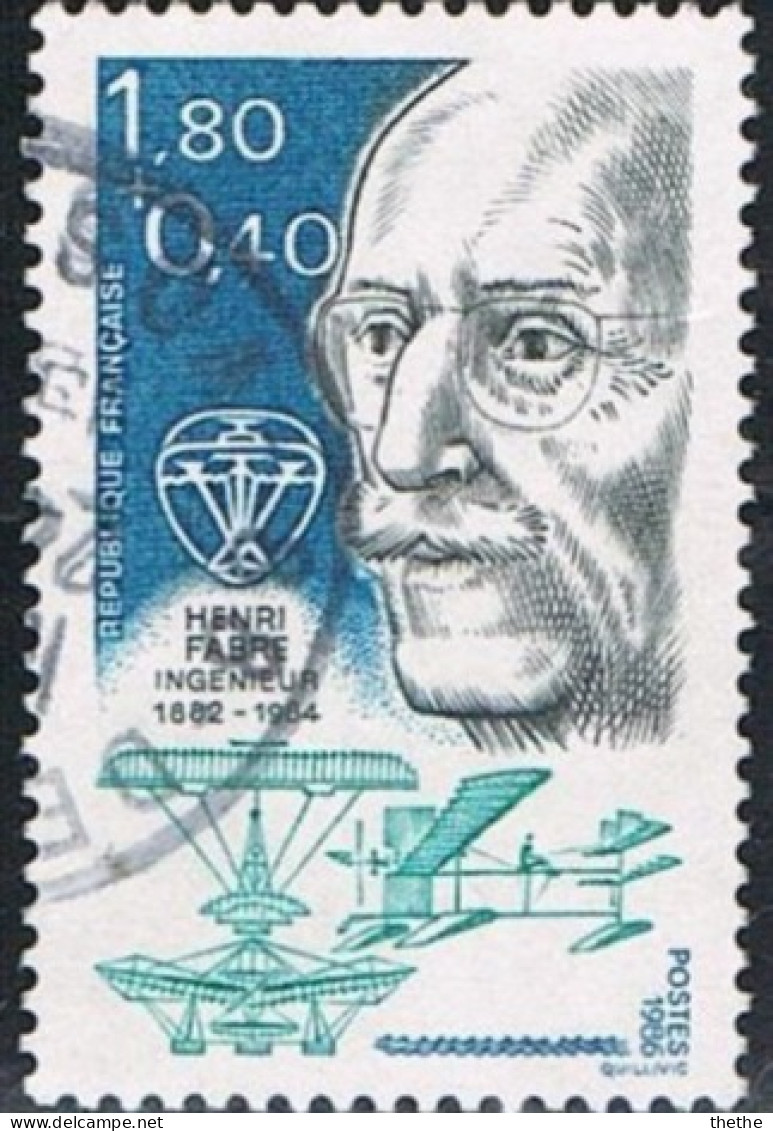FRANCE - Henri Fabre (1882-1984): Ingénieur - Used Stamps