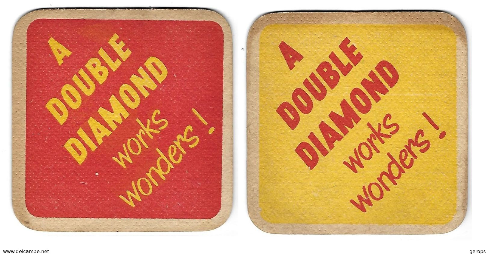 980a Double Diamond Burton Rv - Beer Mats