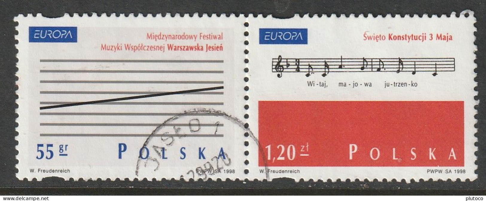 POLONIA, USED STAMP, OBLITERÉ, SELLO USADO, EUROPA CEPT - Other & Unclassified