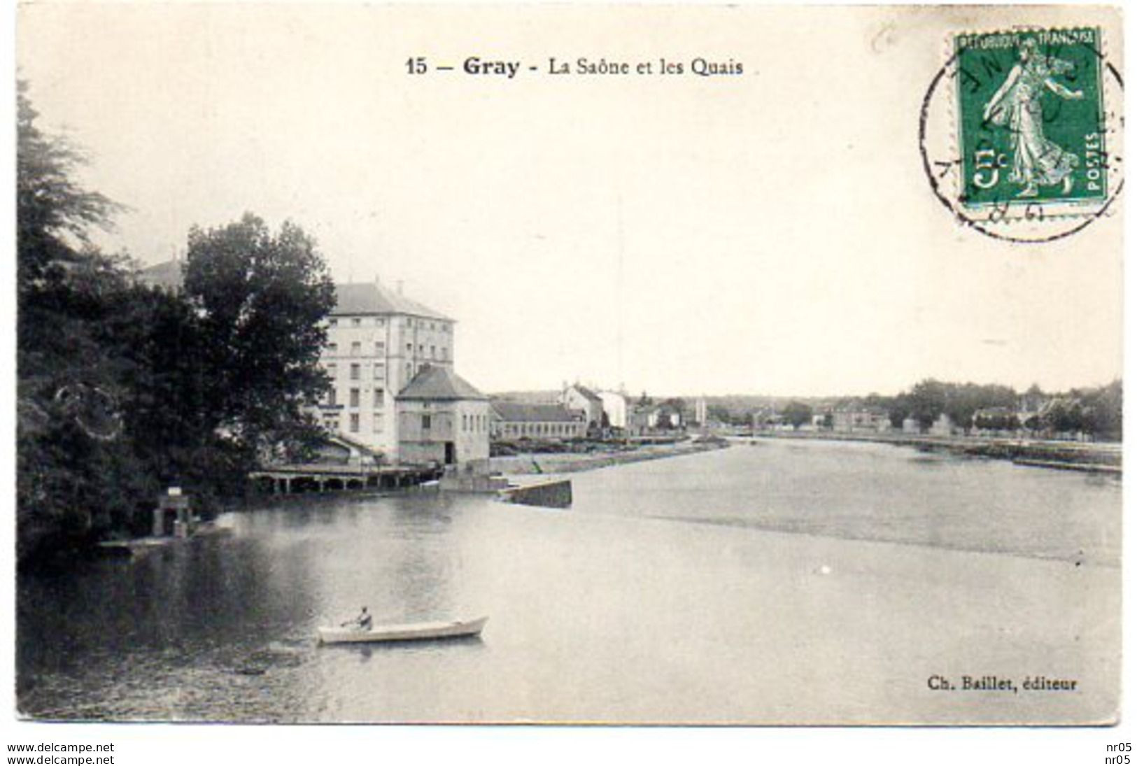 70  - GRAY - La Saone Et Les Quais     ( Haute Saone ) - Gray