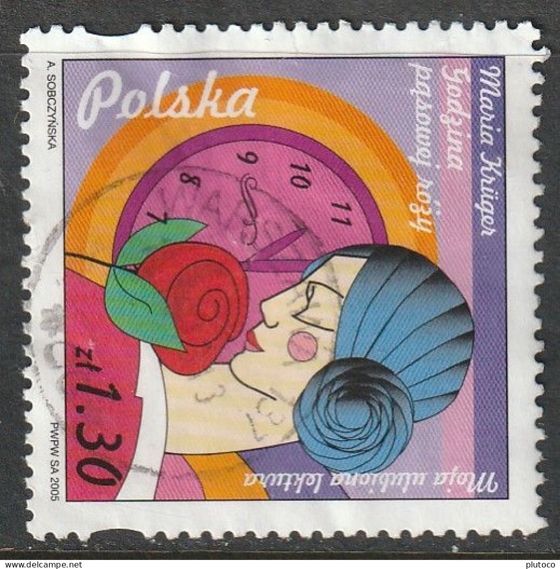 POLONIA, USED STAMP, OBLITERÉ, SELLO USADO, - Otros & Sin Clasificación