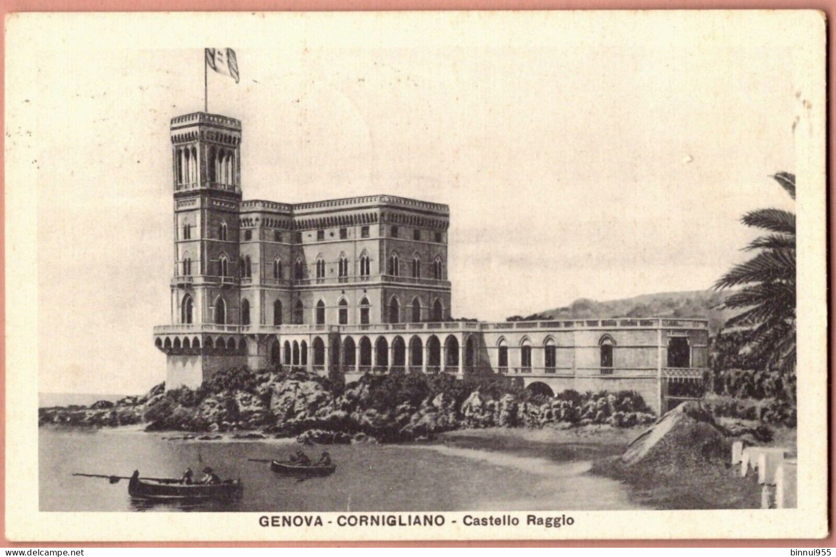 Cartolina Genova Cornigliano Castello Raggio - Viaggiata - 1933 - Genova (Genoa)