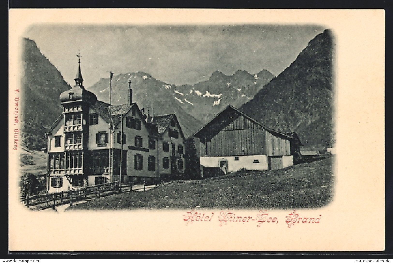 AK Brand, Hotel Lüner-See Mit Bergpanorama  - Other & Unclassified