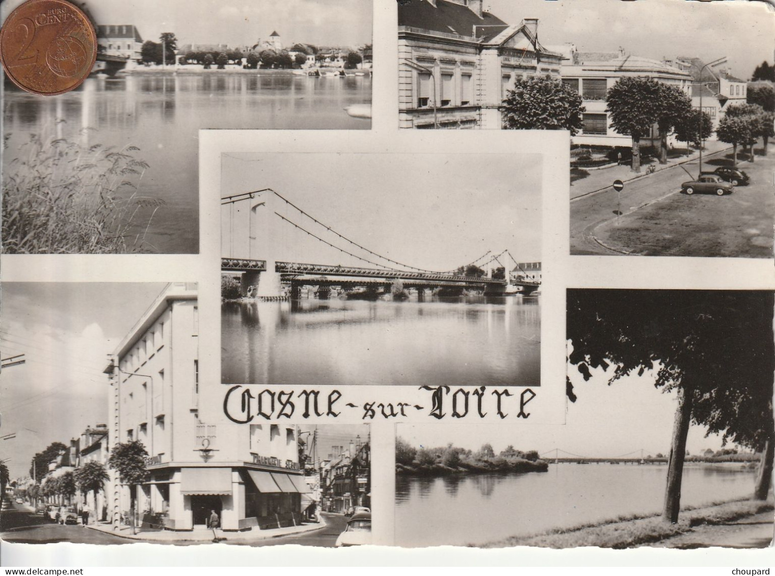 58  -  Carte Postale Semi Moderne De  COSNE SUR LOIRE    Multi Vues - Cosne Cours Sur Loire