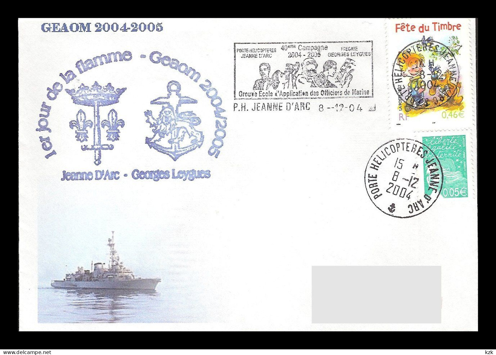 2 04	339	-	GEAOM 2004-05  -  Obl : 8/12/04 - Naval Post