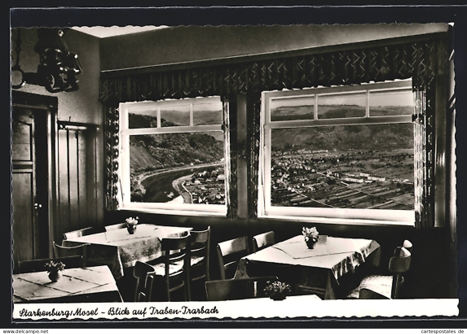 AK Starkenburg /Mosel, Gasthaus Zur Schönen Aussicht, Inh. Adolf Weingärtner  - Other & Unclassified