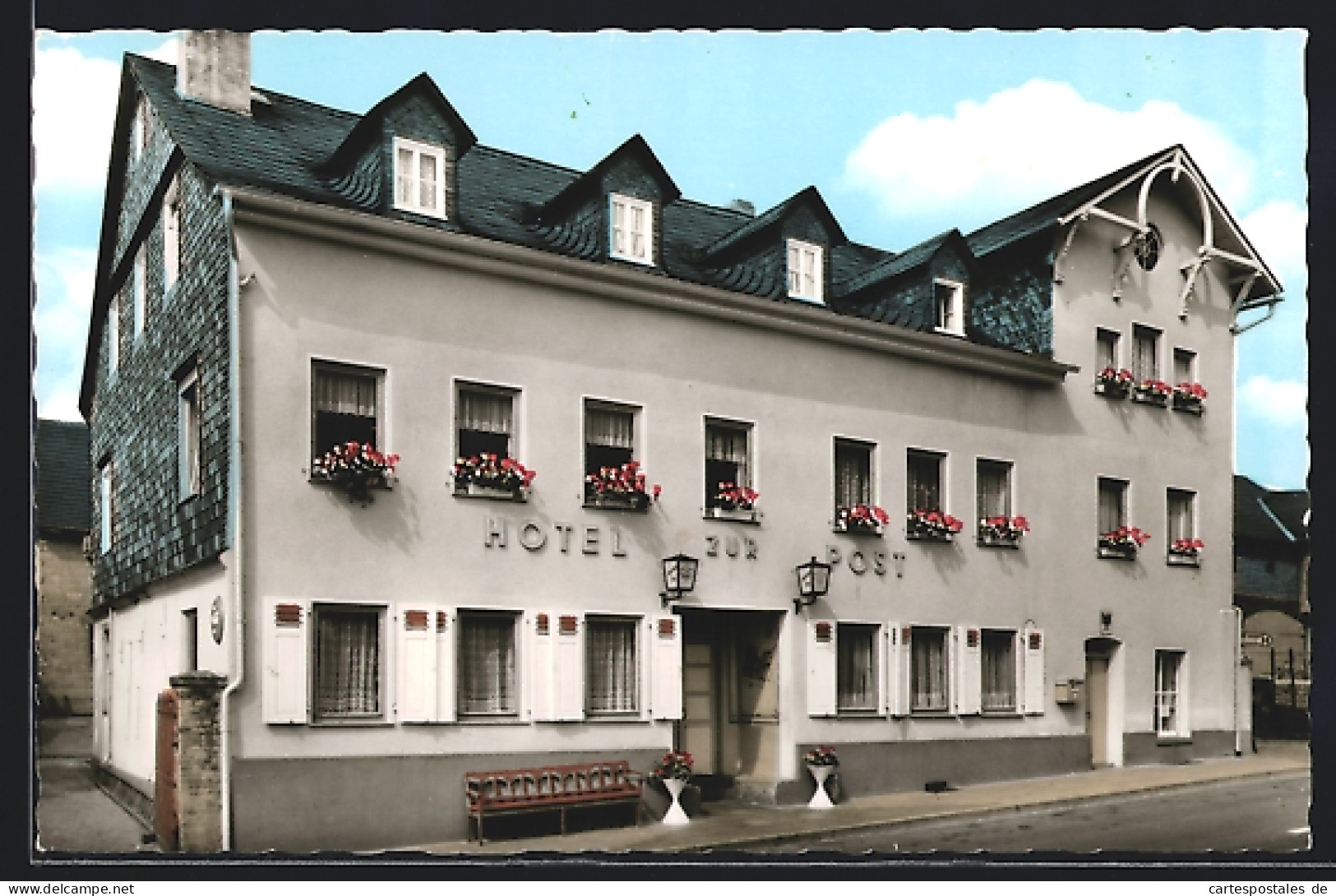 AK Bogel Im Taunus, Hotel Zur Post, Bes. Artur Weisbarth  - Other & Unclassified