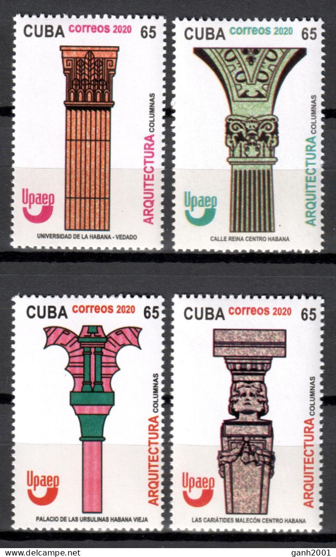 Cuba 2020 / Architecture UPAEP MNH Arquitectura Architektur / Cu18423  C4-19 - Emisiones Comunes