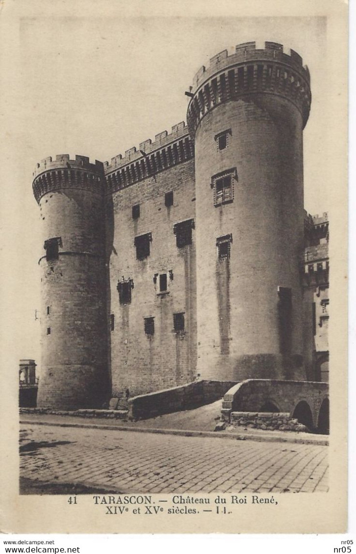 13 - TARASCON - Chateau Du Roi René, XIV E Et XV E Siecles   ( Bouches Du Rhone ) - Tarascon