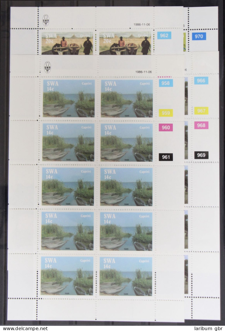Südwestafrika 596-599 Postfrisch Kleinbogensatz #GG921 - Namibia (1990- ...)