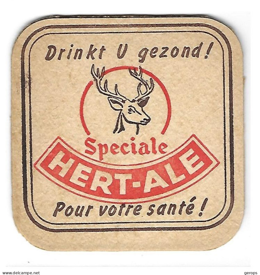 994a Brie. De Keersmaeker Kobbegem Speciale Hert-Ale 84-84 - Bierdeckel