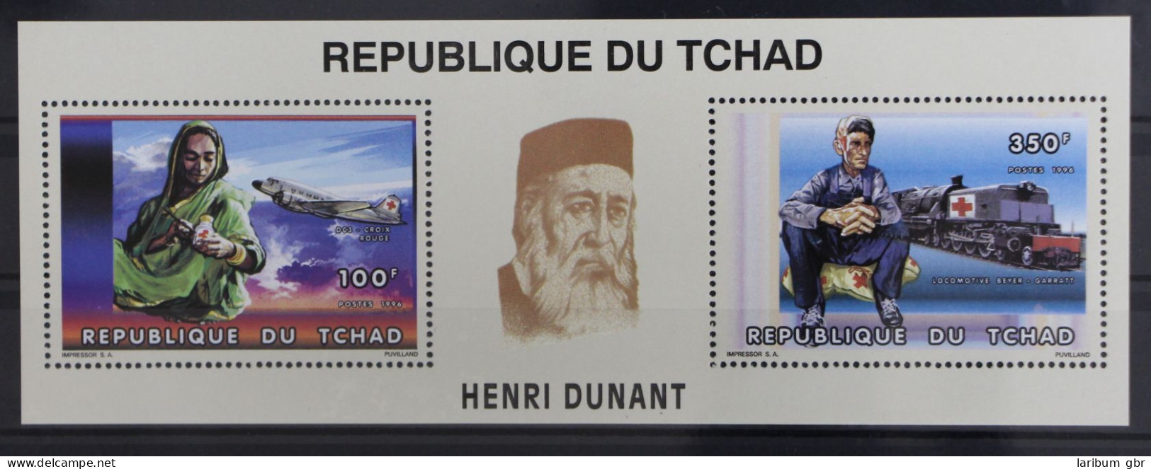 Tschad Block 254 Postfrisch Rotes Kreuz #GY120 - Chad (1960-...)