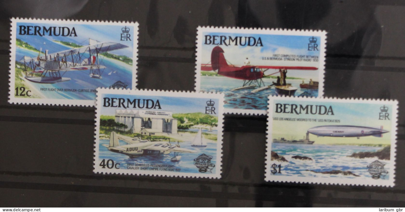 Bermuda 430-433 Postfrisch Luftfahrt #GY152 - Anguilla (1968-...)