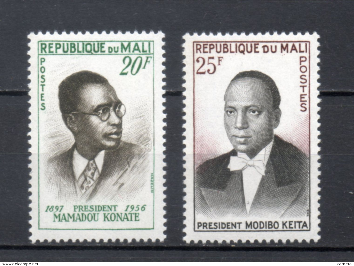 MALI  N° 13 + 14   NEUFS SANS CHARNIERE  COTE 1.20€   PRESIDENT - Mali (1959-...)