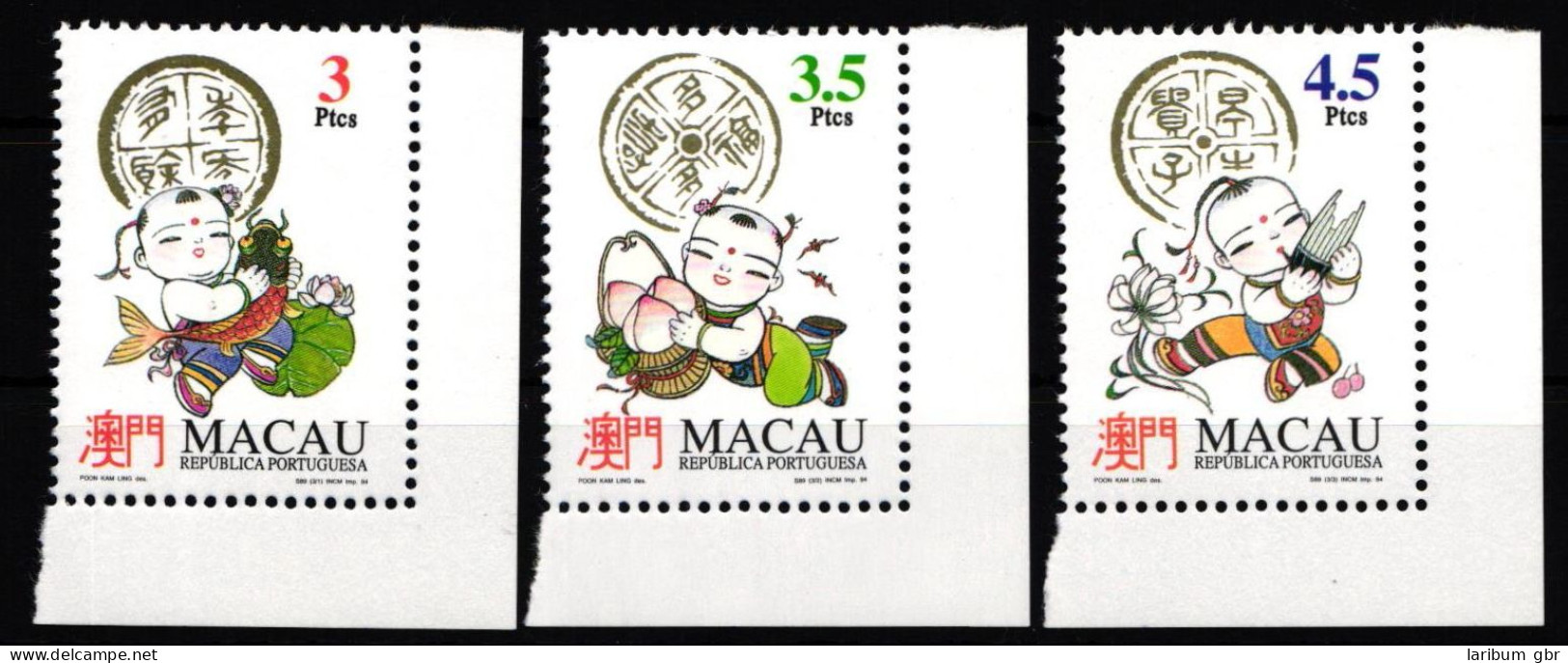 Macau 776-778 Postfrisch #HO044 - Andere & Zonder Classificatie