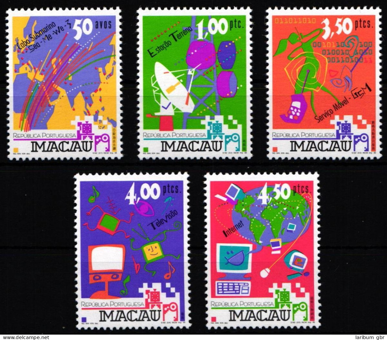 Macau 1021-1025 Postfrisch #HO043 - Altri & Non Classificati