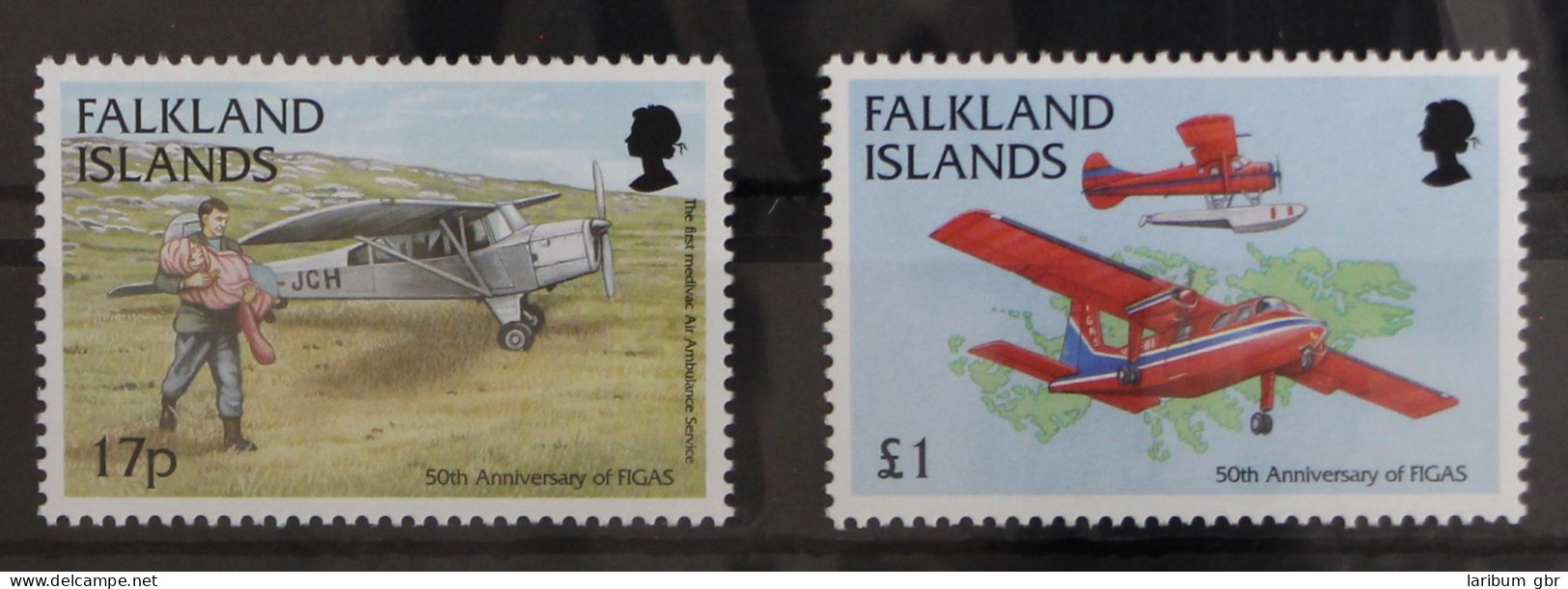 Falkland Inseln 732 Und 733 Postfrisch Luftfahrt #GY130 - Falkland Islands