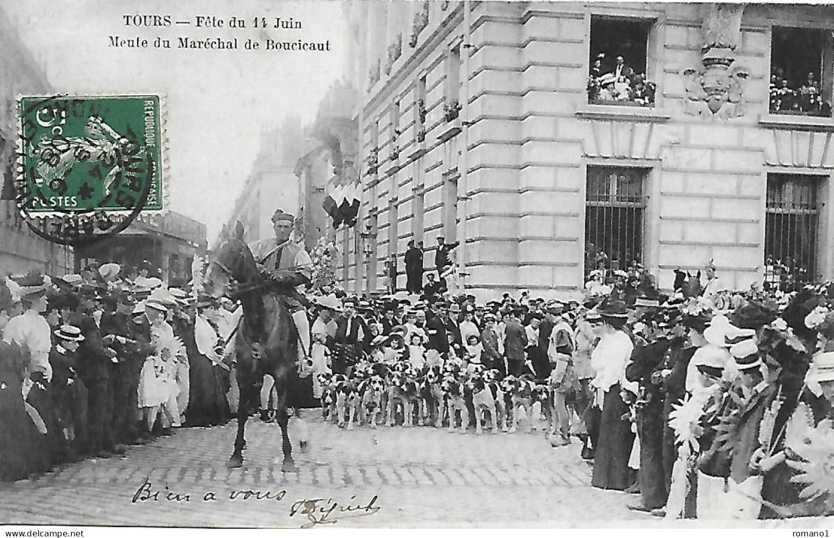 37)   TOURS  - Fête Du 11 Juin Meute Du Maréchal De Boucicaut - Tours