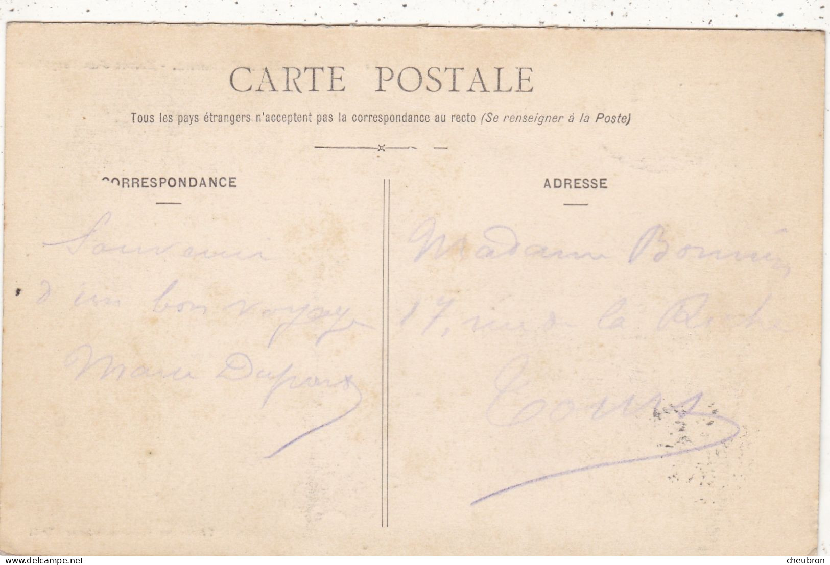 85. LES SABLES D'OLONNE .CPA..ENTREE D'UN TORPILLEUR. ANNEE 1913+ TEXTE - Sables D'Olonne