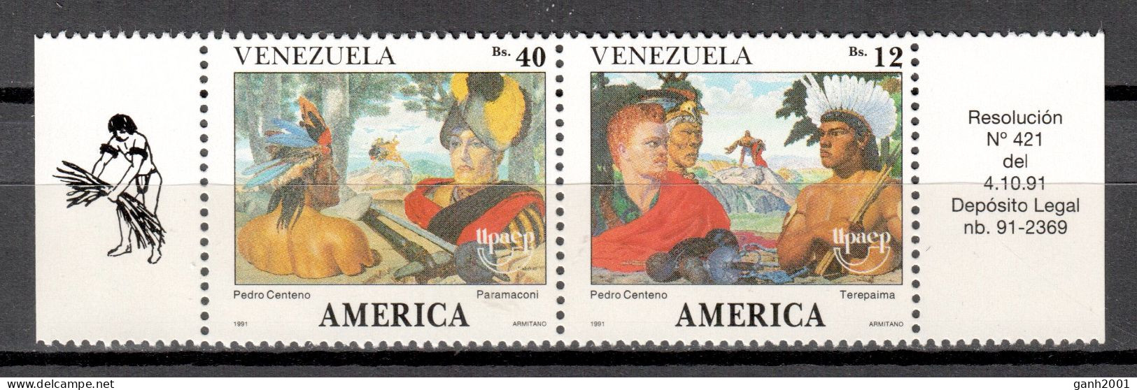 Venezuela 1991 / America UPAEP The World The Conquerors Found MNH / Em31  27-5 - Emisiones Comunes