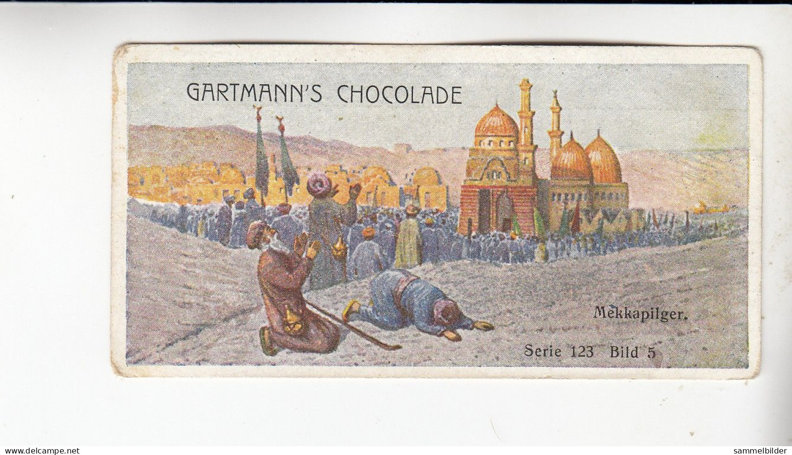 Gartmann  Weltberühmte Kultusstätten Mekkapilger    Serie 123 #5 Von 1905 - Other & Unclassified