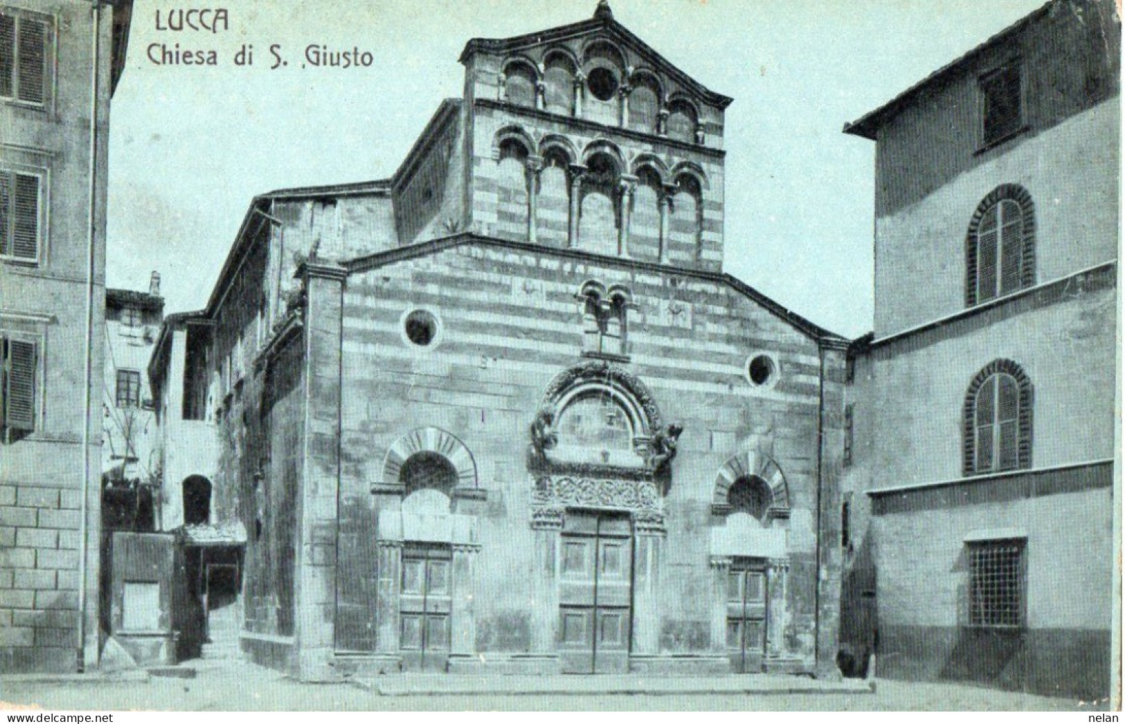 LUCCA - CHIESA DI S. GIUSTO - F.P. - Lucca