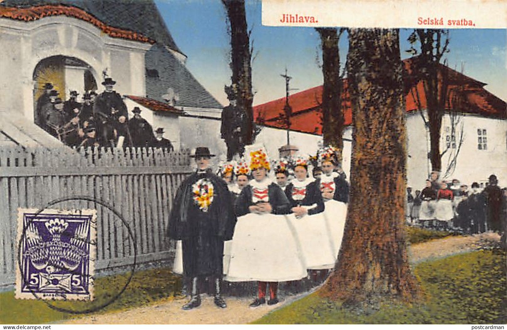 Czech Rep. JIHLAVA - Selska Svatba - Peasant Wedding - Tchéquie